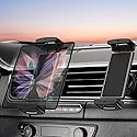 OATSBASF for Z Fold 7 Car Mount, Air Vent Clip Phone Holder for Your Car for Samsung Galaxy Z Fold 7 6 5 4 3 Accessories, Compatible for Google Pixel