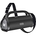 Monster Adventurer Max Bluetooth Speaker, IPX7 Waterproof Portable Speaker with Double Subwoofer, 120W Peak Stereo Sound and Rich Bass, 24H Playtime