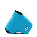 MegaGear ''Ultra Light'' Neoprene Camera Case Bag with Carabiner for Sony Cyber-shot DSC-RX10, Sony Cyber-shot DSC-RX10 II (Blue)