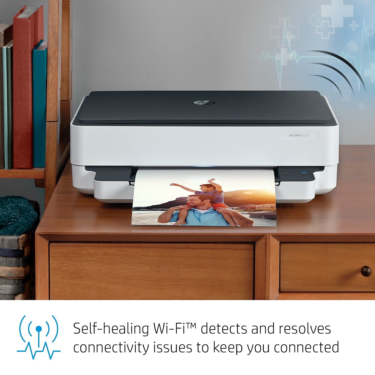 HP Envy 6075 Wireless All-in-One Printer, Includes 2 Years of Ink Delivered, Mobile Print, Scan & Copy (8QQ97A)