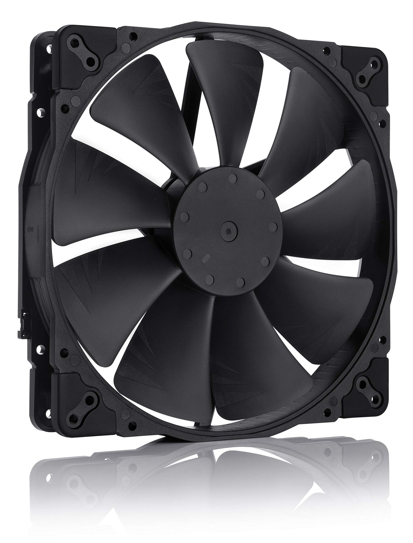 Noctua NF-A20 PWM chromax.Black.swap, Premium Quiet Fan, 4-Pin (200x30mm, Black)