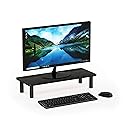 Furinno Turn-N-Tube Monitor Riser Stand, Espresso/Black