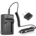 Kastar Travel Charger Kit for Canon NB-2LH NB-2L NB2LH NB2L BP2L and Canon Elura 85 90 MV800 800i 900 920 EOS 350D 400D PowerShot G7 G9 S70 S80 R100
