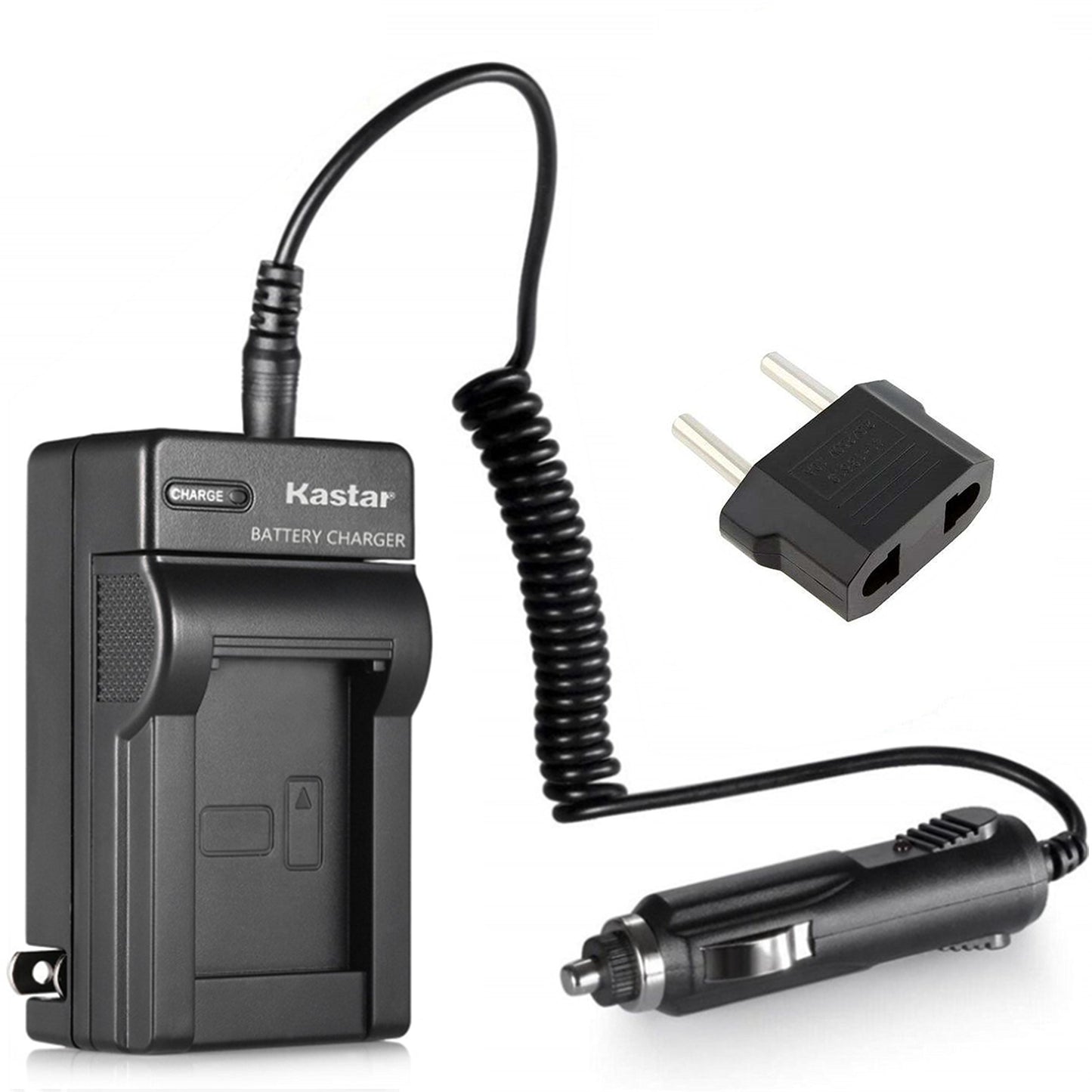 Kastar KLIC-7001 / KLIC7001 Battery Charger Compatible with Kodak Easyshare M Series Camera Models with an extra EURO Plug and AC Car Adapter