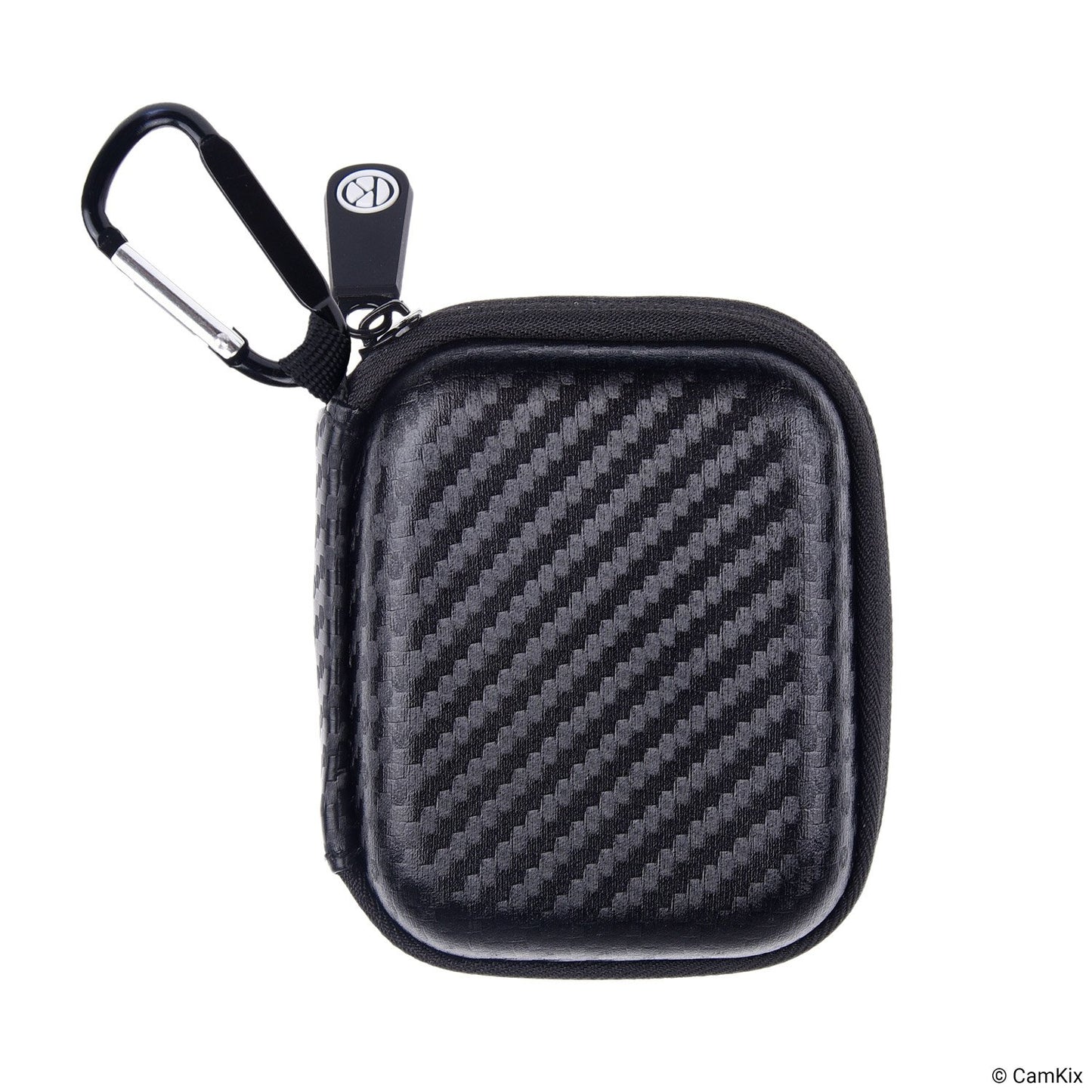 Protective Travel/Storage Case for Trezor One Bitcoin/Cryptocurrency Wallet - Durable Nylon Hardshell Case with Mesh Pocket (for USB cable) and