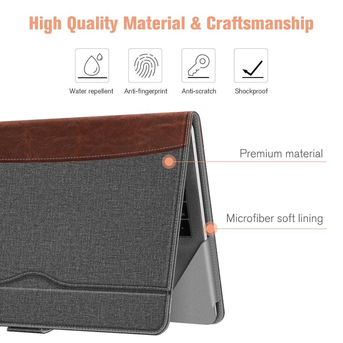 Fintie Sleeve Case Cover for MacBook Air 13.6'' / Air 13'', Pro 13''