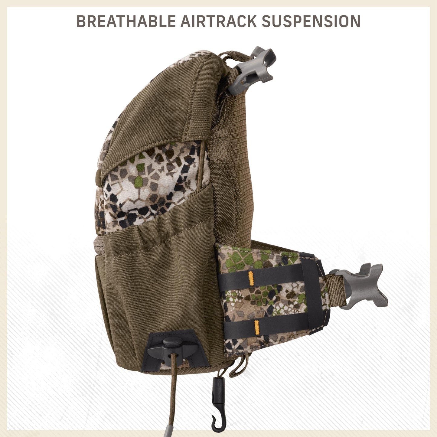 Badlands Bino EZ - Modular Binocular Harness System for Optimal Performance and Durability, Approach GT, Medium