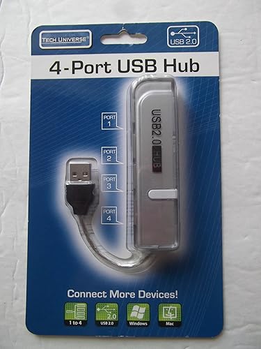Tech Universe 4-Port USB Hub