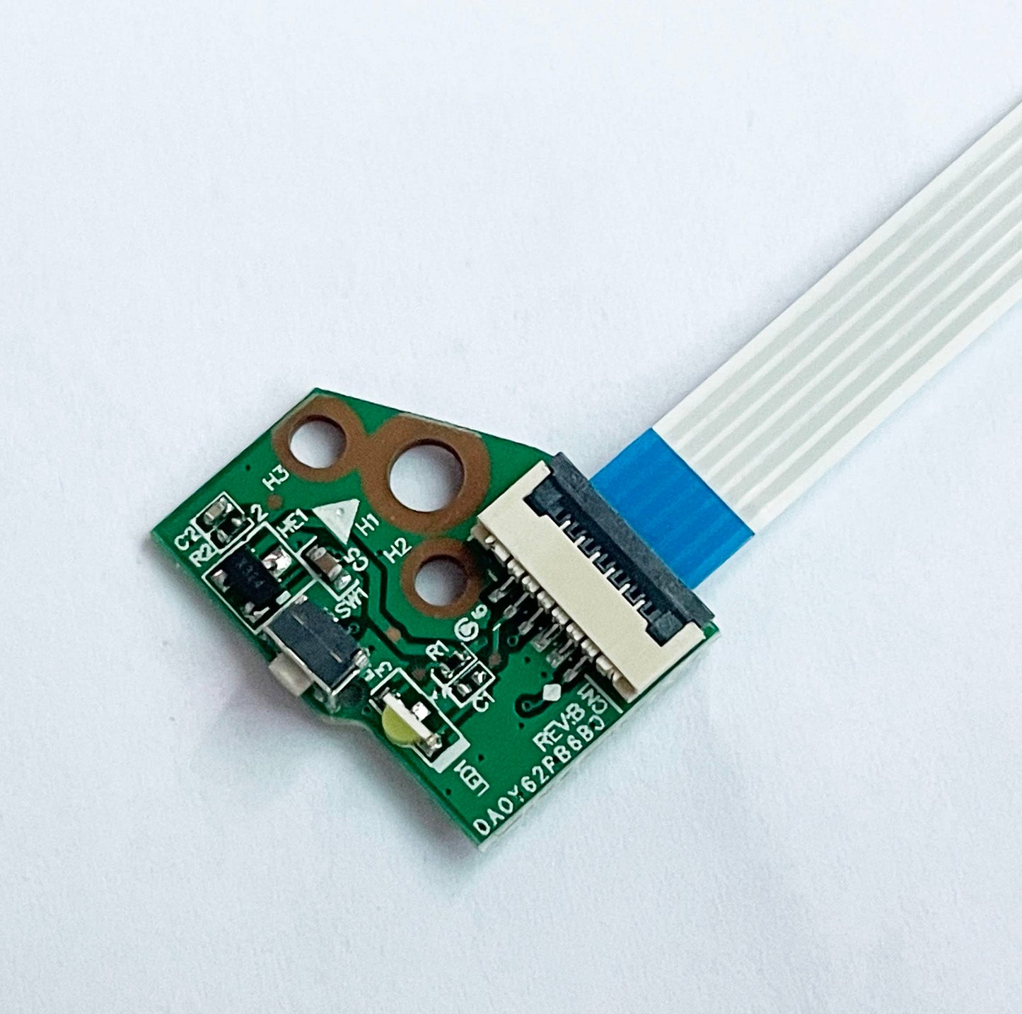 Fleshy Leaf Power Button Board Switch with Cable Replacement for HP Envy X360 13-A 13-A000 13Z-A000 15-U 15T-U 15-U010dx 15-U001xx DA0Y62PB6B0