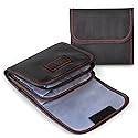 DomeStar Filter Case, 2PCS 3-Pocket Camera Lens Filter Carry Case Professional Photography Filter Holder Belt Bag Pouch Water-resistant and Dustproof