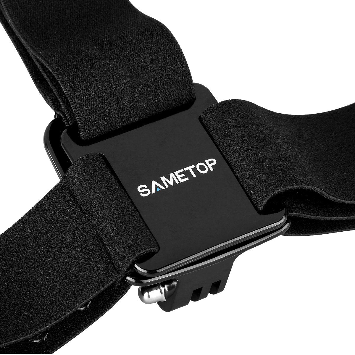 Sametop Head Strap Mount Compatible with GoPro Hero 13, 12, 11, 10, 9, 8, Hero 7 Black, 7 Silver, 7 White, Hero 6, 5, 4, Session, 3+, 3, 2, 1, Hero