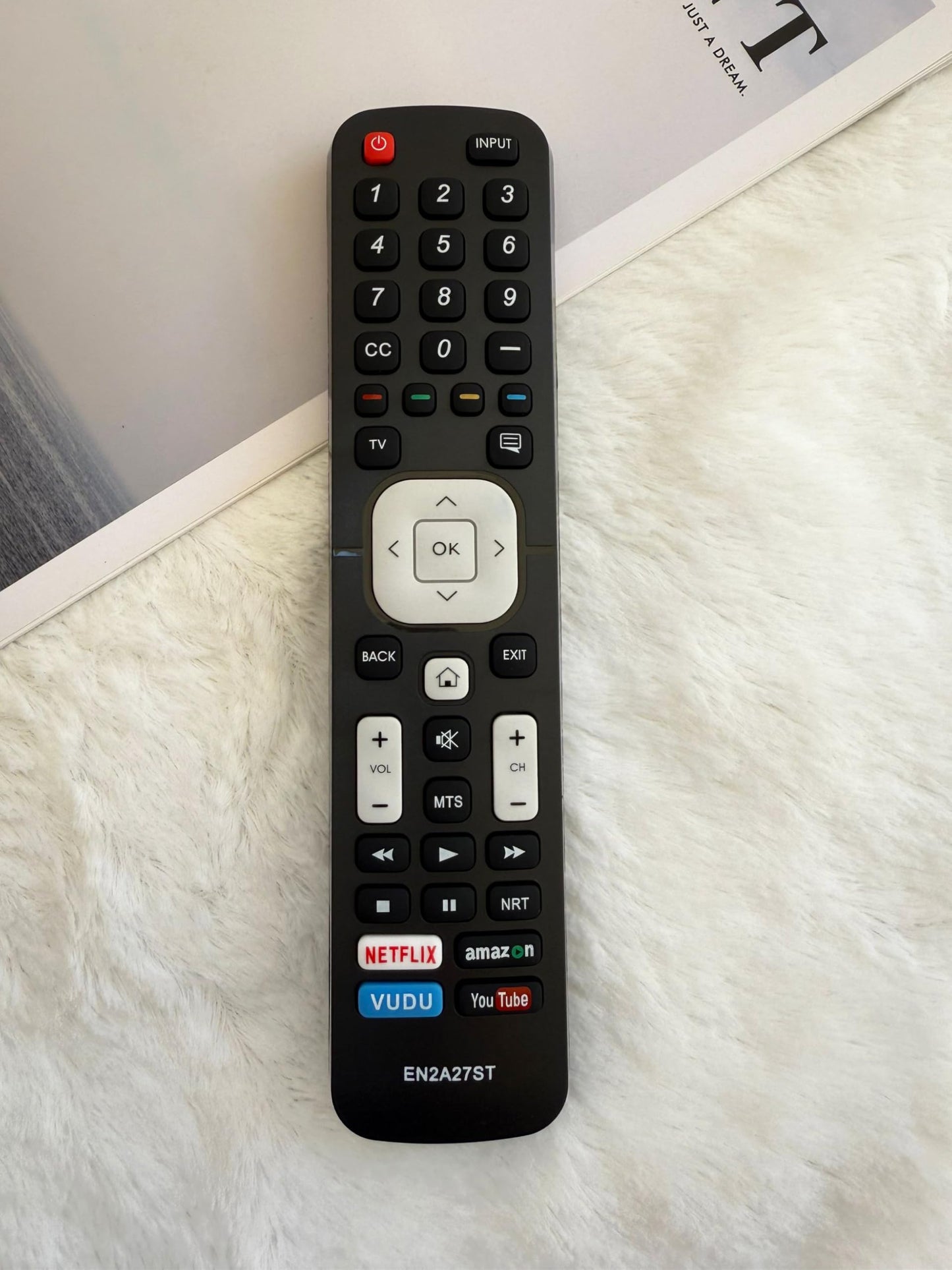 EN2A27ST Replacement Remote Control for Sharp Smart TV LC-60P6070U LC-60P6070 LC-43P5000U LC-43Q620U LC-40P5000U LC-55P5000U LC-32P5000U LC-60P6000U