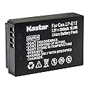Kastar 1-Pack LP-E12 Battery 7.2V 2300mAh Replacement for Canon LP-E12 LPE12 Battery, Canon LC-E12 LC-E12E Charger