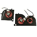 HK-part Fan Replacement for MSI GS63VR Series GS63VR 6RF GS63VR 7RF GS63VR Stealth Pro MS-16K2 MS-17B1 BS5005HS-U2L1 BS5005HS-U2F1 Gpu CPU Cooling Fan
