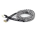 KnuKonceptz Krux Audiophile 1/2M Interlaced 3D Copper Twisted Pair 1.5ft RCA Cable