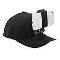OCTO MOUNT - Baseball Hat Compatible with Smartphone or GoPro Camera Head Mount. Compatible with Any Cell Phone or Action Camera. iPhone, Samsung