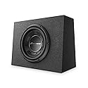 Pioneer TS-WX106B 10” Speakers - 1100W Max, Pre-Loaded, Easy Installation, Enclosure Included
