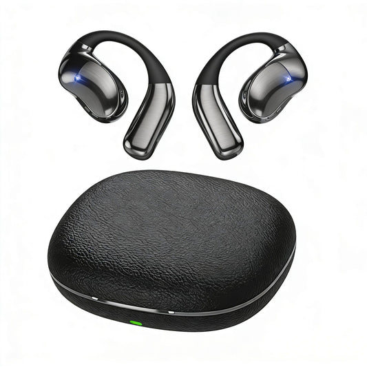 CYBERDRIVE Sleep Earbuds Side Sleepers Open Ear Wireless Earbuds 60+ Hrs Playtime Hi-Res Stereo Sound Headphones Ear Buds with Earhooks Sports…