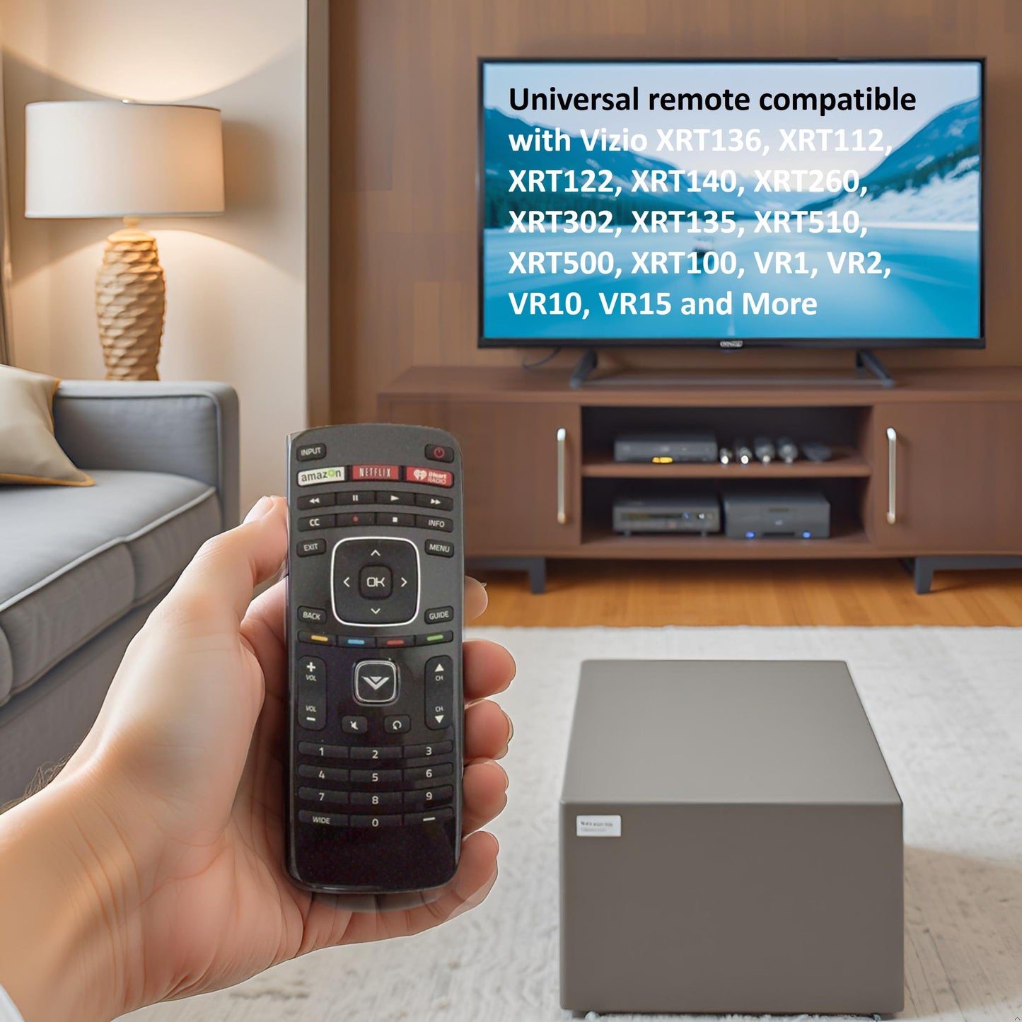 Universal Remote Control Replacement for All VIZIO Smart TVs - No Setup Needed