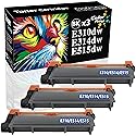3-Pack ColorPrint Compatible Toner Cartridge Replacement for Dell E515 E514 E310 593-BBKD E310DW E515DW E514DW E515DN PVTHG P7RMX Laser Printer