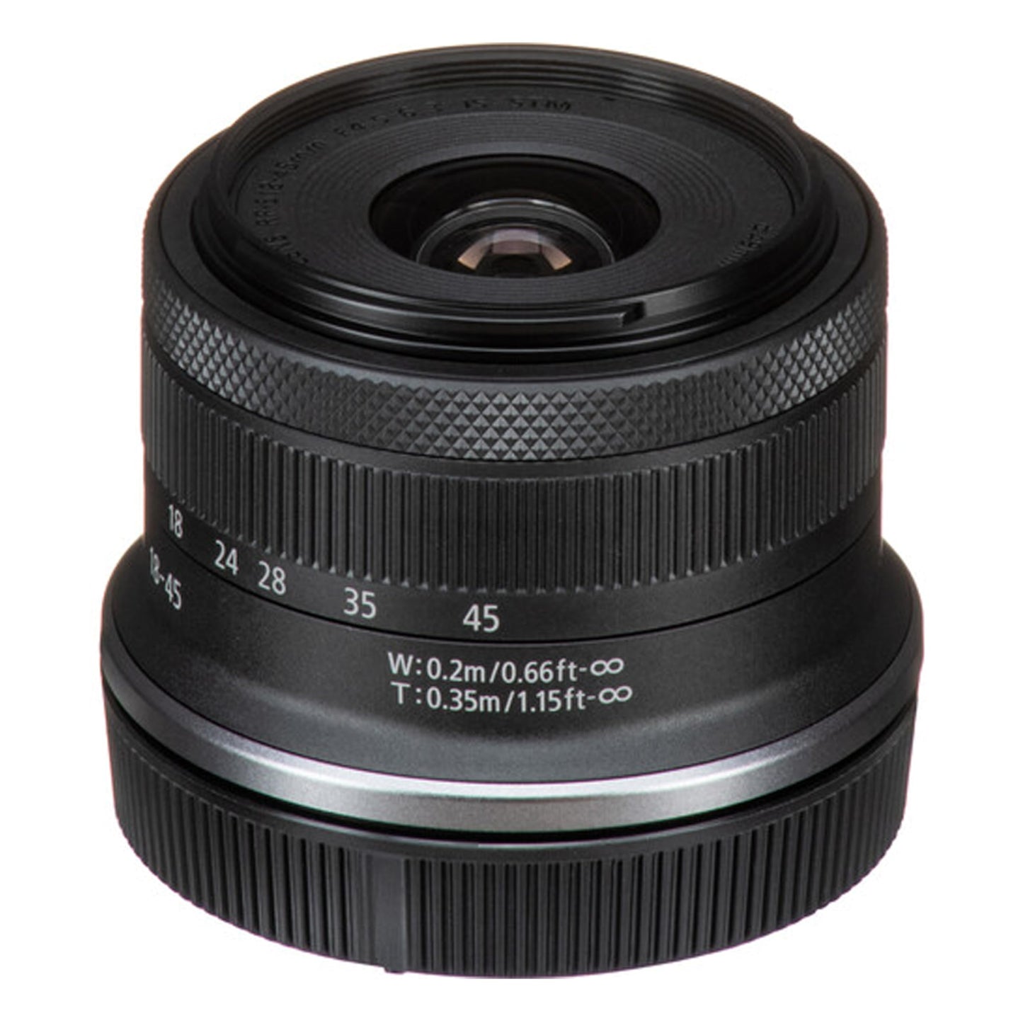 Canon RF-S 18-45mm f/4.5-6.3 is STM Lens + Filter+ case+ More (9pc) (Renewed)