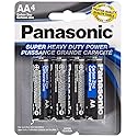Panasonic jghv 48 Pack Super Heavy Duty AA Batteries Retail Packaging
