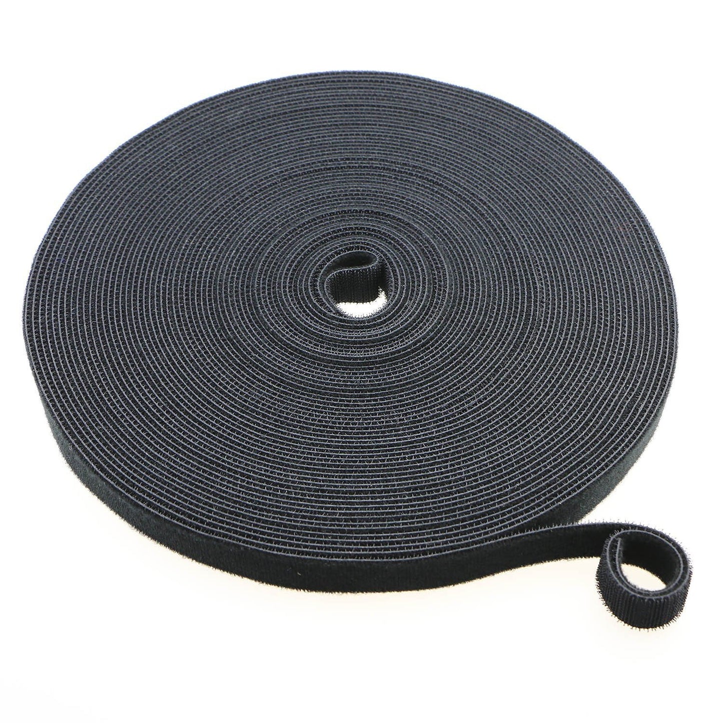 Pasow fastening tape Cable Tie Double Side Nylon Power Wire Management 3/4Inch 1 Roll Hook (25 Yards, Style 1)