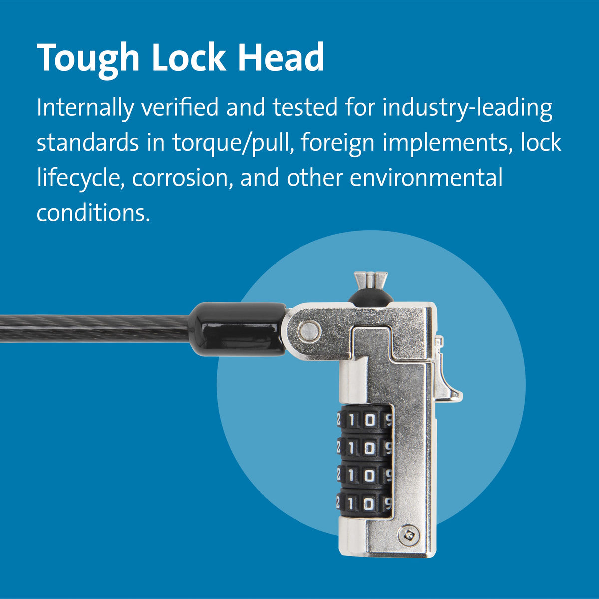 Kensington N17 Dell Laptop Computer Lock, Combination Security Locking Cable (K68008WW) Black