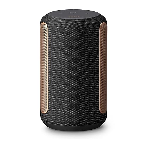 Sony SRS-RA3000 360 Reality Audio Wi-Fi / Bluetooth Wireless Speaker, Works with Alexa and Google Assistant, Black