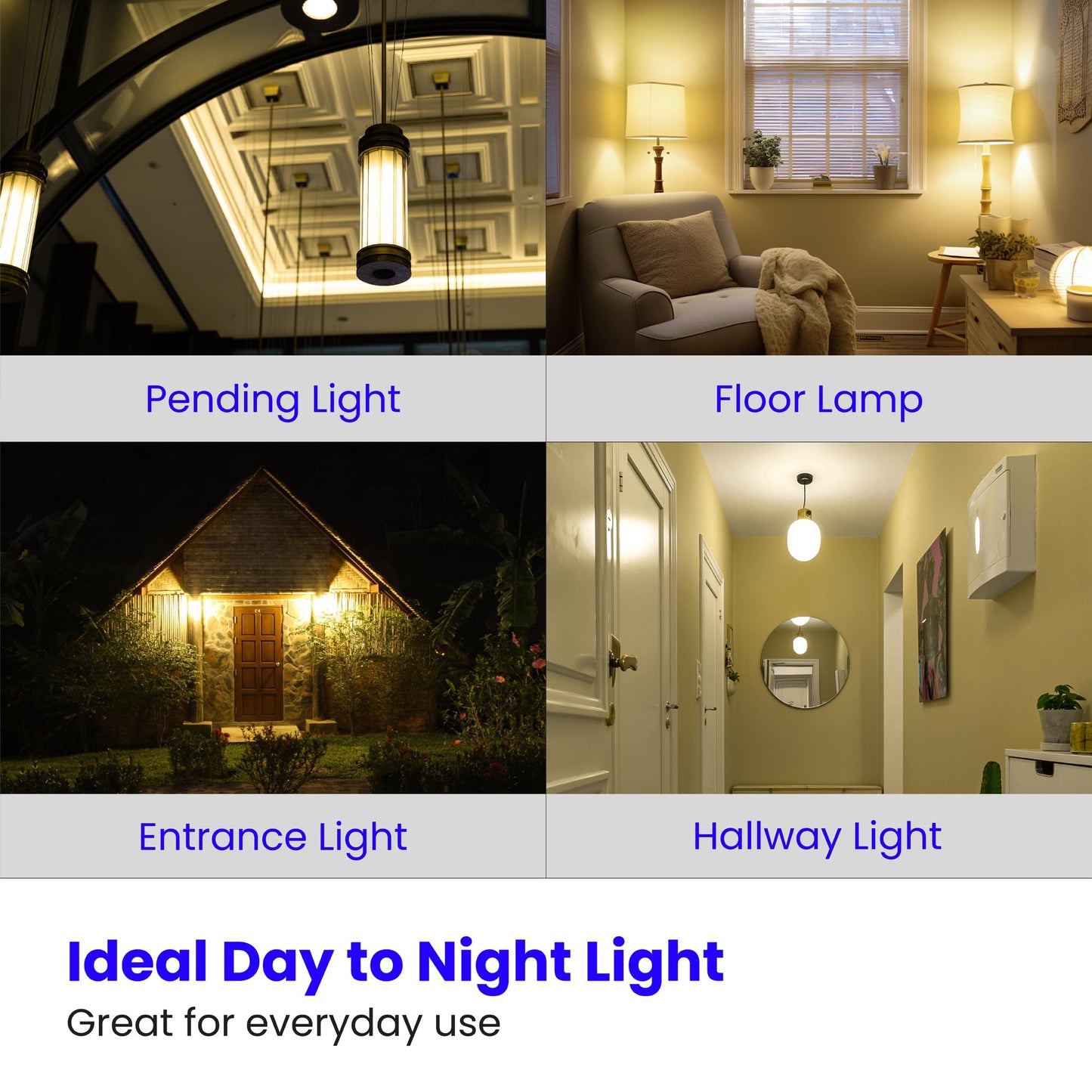 Feit Electric 60W Equivalent R7S LED Light Bulb, 3000K Warm White, 800 Lumens, 8W, 15,000-Hour Lifetime, Ideal for Accent, Torchiere Table & Floor