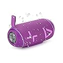 Bluetooth Speaker with Stereo Sound, Wireless Portable Speakers with RGB lights, IPX6 Waterproof, 24H Playtime, TWS Pairing, BT5.3/TF-Card, for Party
