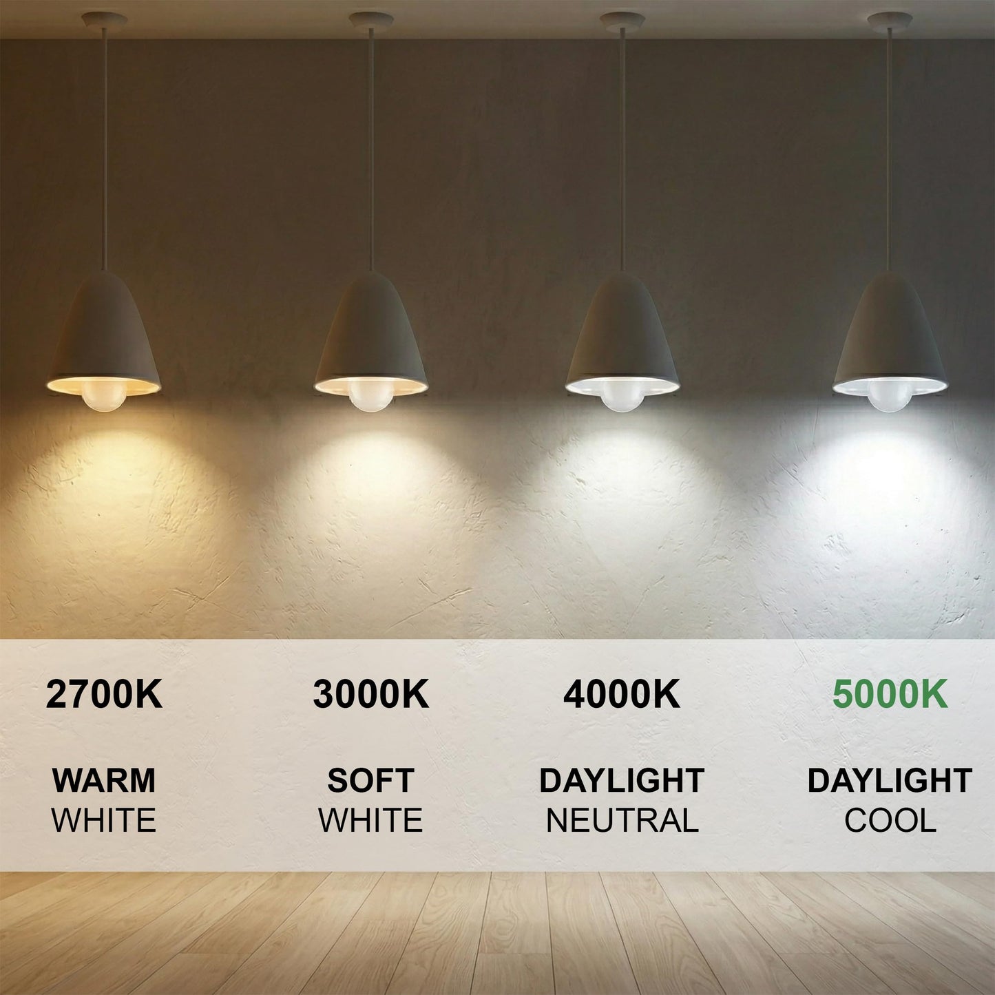 Maxlite 60-Watt Equivalent A19 LED Light Bulb Daylight 5000K Dimmable Household Lighting Enclosed Rated (4-Pack)