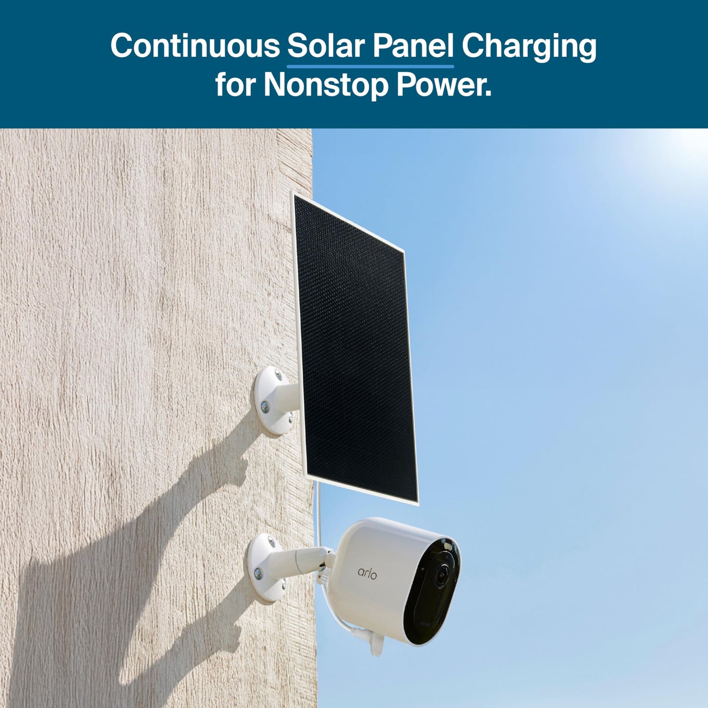 Arlo Pro Security Camera 2K HDR (6th Gen, 2025 Release) 2 Cam + 2 Solar Panels + 6 Months of Secure Plus Plan - Wireless Outdoor Camera, Battery