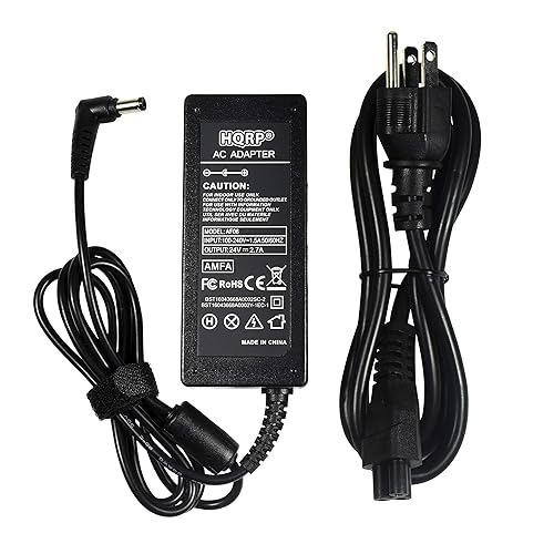 HQRP 24V AC Adapter Compatible with Polk Audio SurroundBar 6000 IHT-6000 Instant Home Theater Soundbar Power Supply PSU Cord Adaptor Sound-Bar + HQRP…