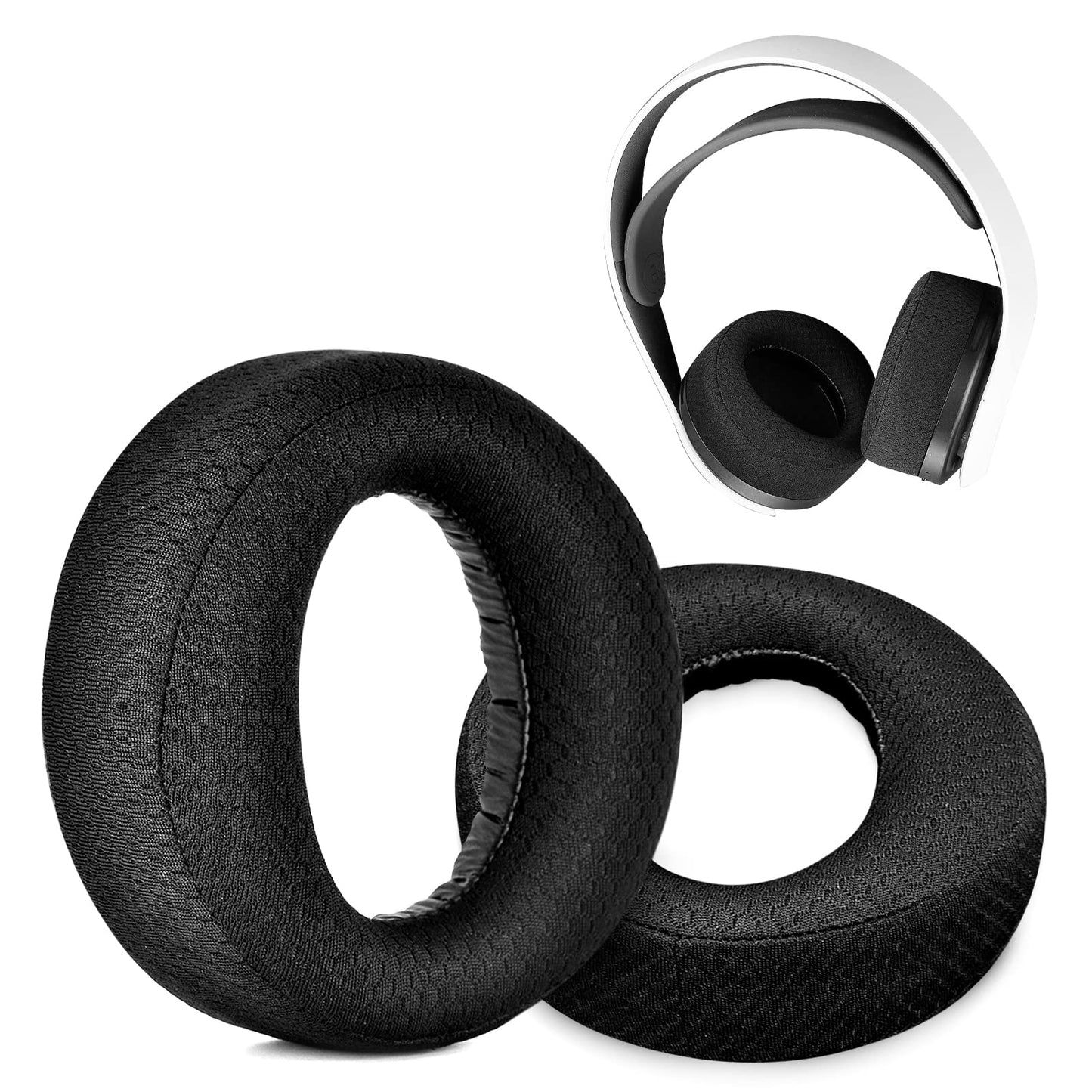 LOXIDA PS5 Headset Earpads Pulse 3D Wireless Ear Pads Cushions Replacement for Sony PlayStation 5/PS5/Pulse 3D Wireless Gaming Headset Ear Cups
