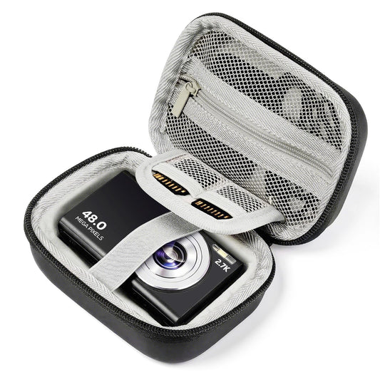 MoKo Digital Camera Case for KODAK PIXPRO FZ55/FZ45/CAMKORY DC403 FHD 1080P/Canon IXUS 285 HS/STUOGYUM DC402-AF, Small Cute Travel Carrying Protective