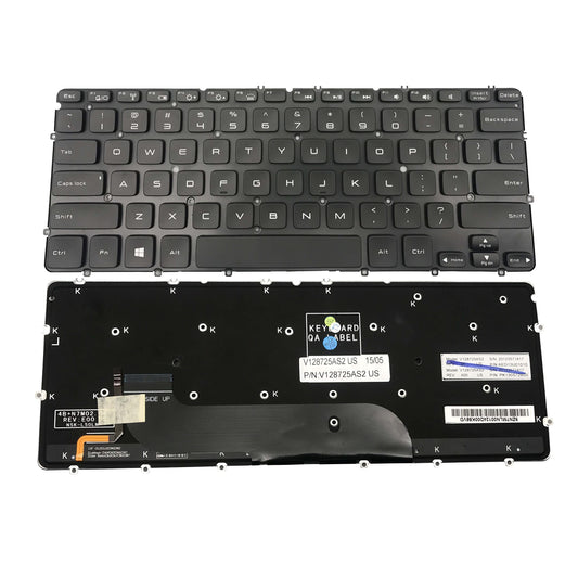 USA with Screwdriver: US Layout Laptop Keyboard for Dell XPS 12 L221X 9Q23 9Q33 9Q34 for Dell XPS 13 9333 L321X L322 L322X (Year 2012) Black Frameless