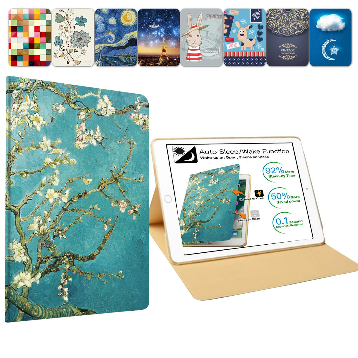 DuraSafe Cases for iPad 2016 Pro 9.7 inch Printed Case A1673 MLMP2LL/A MM172LL/A MLMN2LL/A MLMQ2LL/A A1674 A1675