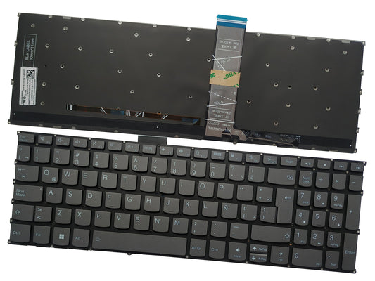 Laptop Replacement Keyboard Compatible for Lenovo Ideapad 3-15ITL6 3-15ADA6 3-15ALC6,Air 15 2020 S350-15IML S350-15IIL Latin Layout Backlit