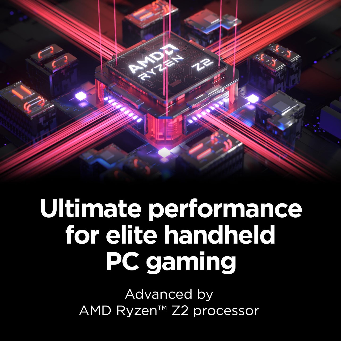 Lenovo Legion Go 2 - Mobile Gaming Console - AMD Ryzen Z2 CPU - 8.8" WQXGA PureSight OLED Display - 144Hz - Integrated AMD Radeon™ Graphics - 16GB