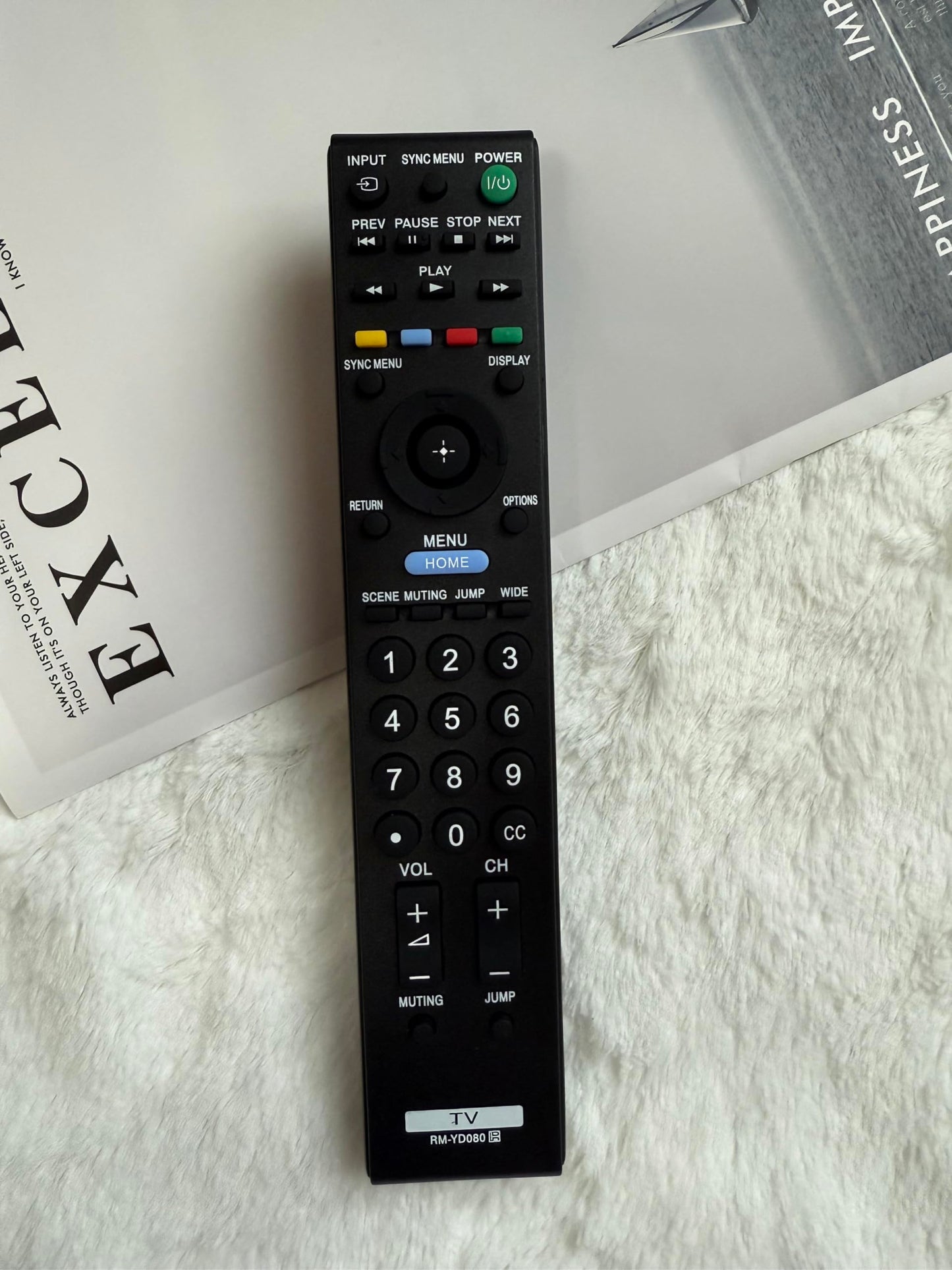 Replacement Remote Control for Sony Bravia Smart TV 4K KDL-46BX450 KDL-42EX440 KDL-32BX300 KDL-32BX320 KDL-32BX420 KDL-40BX420 KDL-40BX421 KDL-40BX450