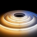 MIWISE CCT COB LED Strip Light Tunable White,20ft/6.1m Dimmable 2700K-6500K CRI90+ 24V LED Tape Light,for Under Cabinet Bedroom Kitchen DIY