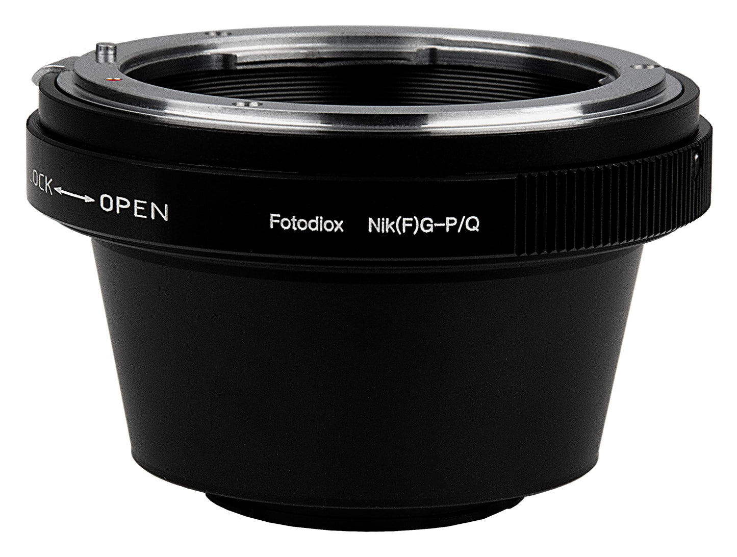 Fotodiox Lens Mount Adapter, Nikon G-Type, and DX-Type Lens to Pentax Q-Series Camera, fits Pentax Q Mirrorless Cameras