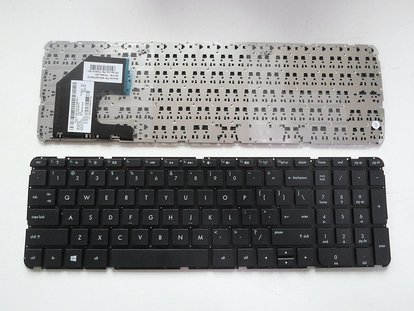 wangpeng® New for HP Pavilion TouchSmart 15-b154nr 15-b156nr 15-b161nr US Keyboard