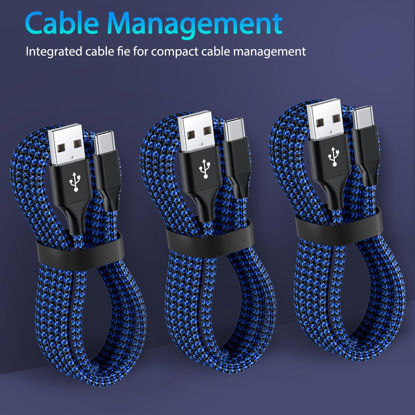 3 Pack 6ft USB C Cable Compatible with Kindle E-Readers,Fire Tablets (All-New HD 10 9th 10th 11th Generation,HD 8,8 Plus 2020 2022 Release,7 Kids
