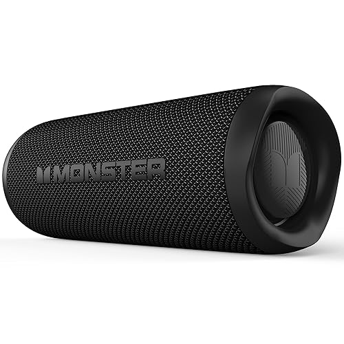 Monster Bluetooth Speaker, Wireless Portable Outdoor Bluetooth Speakers, 60W True Wireless Stereo IPX8 Waterproof, Dual PairingBluetooth 5.4 Built-in