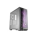 Cooler Master MasterBox MB511 ARGB ATX Mid-Tower with Three 120mm ARGB Fans, Fine Mesh Front Panel, Mesh Side Intakes, Tempered Glass & ARGB Lighting