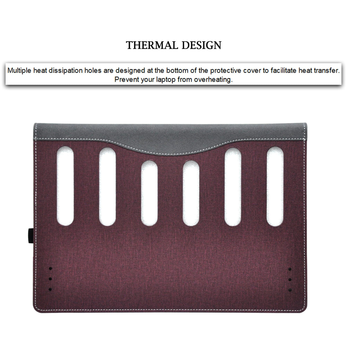 Laptop Case Cover for Dell 14 Plus DB14250 & Pro 14 PC14255/PC14250 & Pro14 Plus PB14250 /PB14255 Sleeve,PU Leather Protective Shell Notebook PC Bag