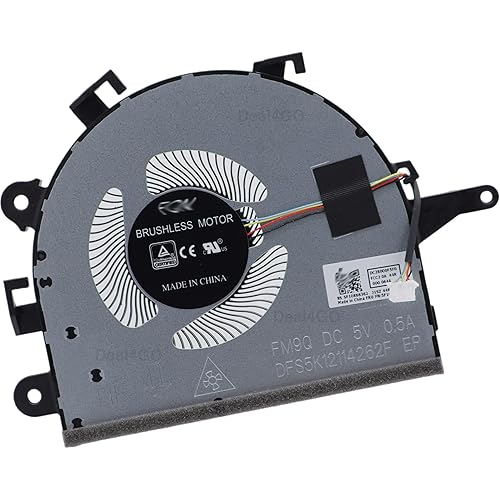 Deal4GO CPU Cooling Fan 5F10S13908 Replacement for Lenovo IdeaPad 3 17IML05 17IIL05 17ADA05 17ARE05 V17-IIL