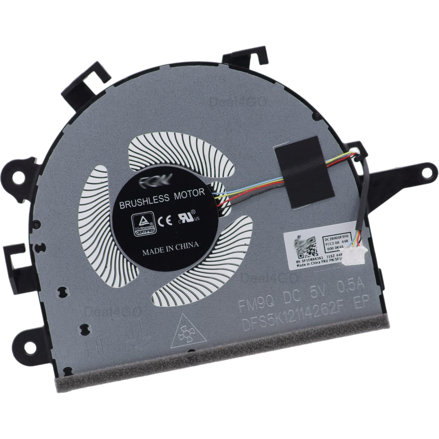 Deal4GO CPU Cooling Fan 5F10S13908 Replacement for Lenovo IdeaPad 3 17IML05 17IIL05 17ADA05 17ARE05 V17-IIL